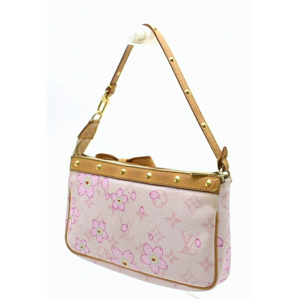 Louis Vuitton Pink Pink Pochette Pouch Cherry Blossom Accessory